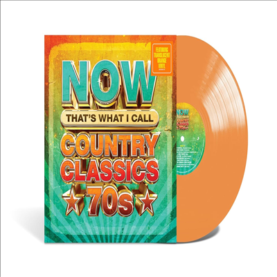 Various Artists - Now Country Classics: 70’s (Ltd)(Translucent Orange Colored LP)