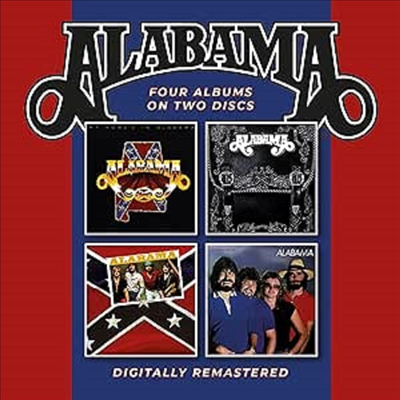 Alabama - My Home's In Alabama/Feels So Right/Mountain Music/The Closer You Get (Remastered)(4 On 2CD)