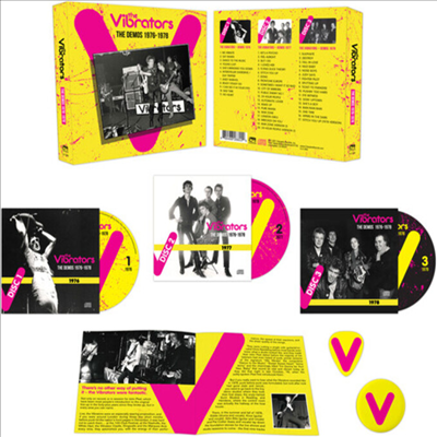 Vibrators - Demos 1976-1978 (3CD Box Set)