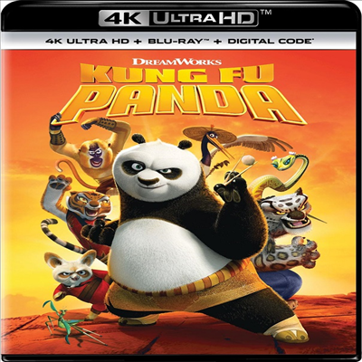 Kung Fu Panda (쿵푸 팬더) (2008)(한글무자막)(4K Ultra HD + Blu-ray)