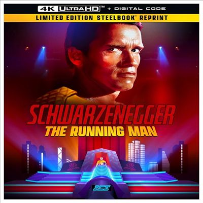 The Running Man (러닝맨) (1987)(Steelbook)(한글무자막)(4K Ultra HD)