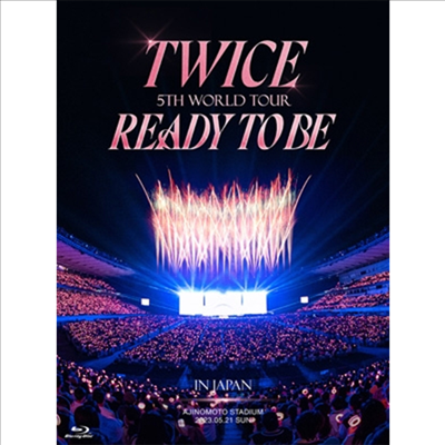 트와이스 (Twice) - Twice 5th World Tour &#39;Ready To Be&#39; In Japan (Blu-ray) (초회한정반)(Blu-ray)(2024)
