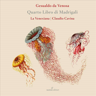 제수알도: 마드리갈 4권 (Gesualdo da Venosa: Quarto Libro Di Madrigali)(CD) - Claudio Cavina