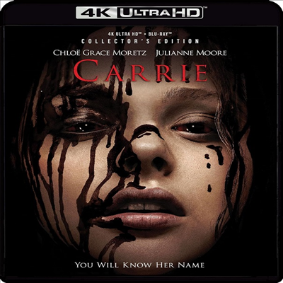 Carrie (Collector's Edition) (캐리) (2013)(한글무자막)(4K Ultra HD + Blu-ray)