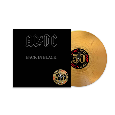 AC/DC - Back In Black (50th Anniversary Edition)(Ltd)(180g Colored LP)