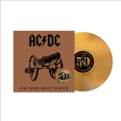 AC/DC - For Those About To Rock We Salute You (50th Anniversary Edition)(Ltd)(180g Colored LP)