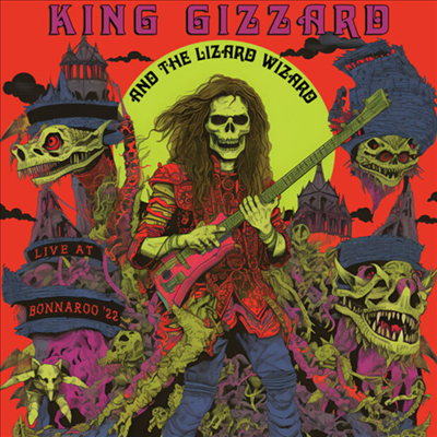 King Gizzard &amp; The Lizard Wizard - Live At Bonnaroo 22 (Red/Green 2LP)