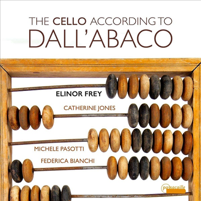 달라바코의 첼로 - 소나타와 이중주 (The Cello According to Dall'Abaco)(CD) - Elinor Frey