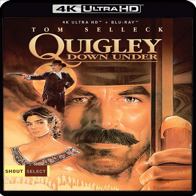 Quigley Down Under (서부의 사나이 퀴글리) (1990)(한글무자막)(4K Ultra HD + Blu-ray)