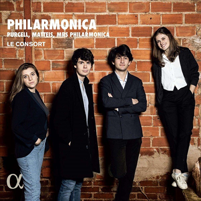 필라르모니카 부인의 소나타와 모음곡 (Mrs Philarmonica - Sonatas)(CD) - Le Consort