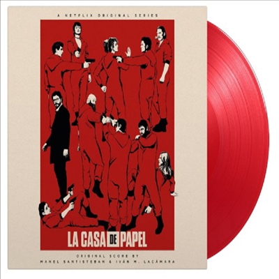 O.S.T. - La Casa De Papel (종이의 집) (Soundtrack)(Ltd)(180g)(Red Vinyl)(2LP)