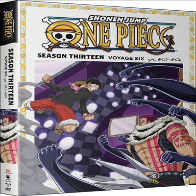 One Piece: Season Thirteen - Voyage Six (원피스: 시즌 13 - 보이지 6)(한글무자막)(Blu-ray + DVD)