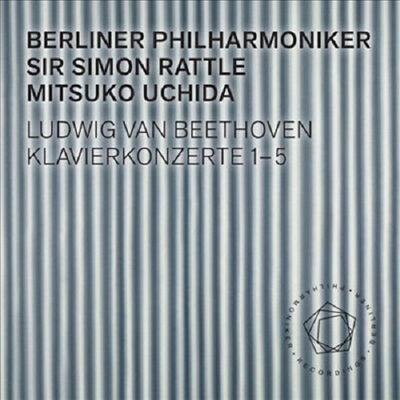 베토벤: 피아노 협주곡 1 - 5번 전집 (Beethoven: Complete Piano Concerto Nos.1 - 5) (SACD Hybrid) - Mitsuko Uchida
