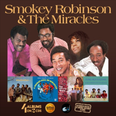 Smokey Robinson & The Miracles - A Pocket Full Of Miracles / One Dozen Roses / Flying High Together / What Love Has Joined Together (2CD)