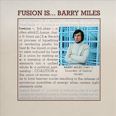 Barry Miles - Fusion Is... (CD-R)