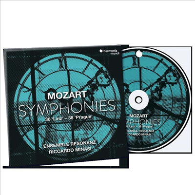 모차르트: 교향곡 36 &#39;린츠&#39; &amp; 38번 &#39;프라하&#39; (Mozart: Symphonies Nos.36 &#39;Linz&#39; &amp; 38 &#39;Prague&#39;)(CD) - Riccardo Minasi