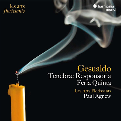 제수알도: 성 목요일을 위한 테네브레 레스폰소리아 (Gesualdo: Tenebrae Responsoria, Feria Quinta)(CD) - Paul Agnew