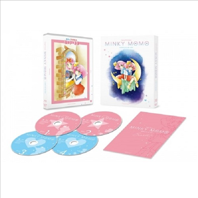 Fairy Princess Minky Momo (마법의 프린세스 밍키 모모) (40th Anniversary Edition) (요술공주 밍키/마법의 프린세스 밍키 모모 - 40주년 기념 컴플리트) (한글무자막)(4Blu-ray Box Set)