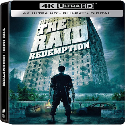 The Raid: Redemption (레이드: 첫번째 습격) (2011)(Steelbook)(한글무자막)(4K Ultra HD + Blu-ray)