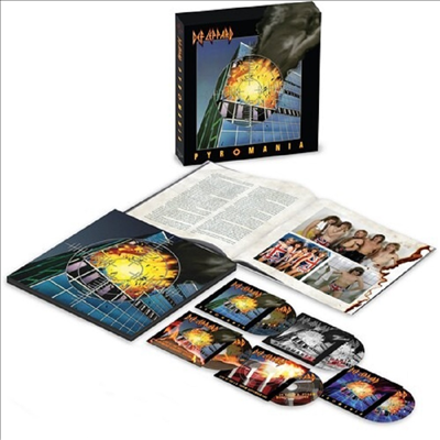 Def Leppard - Pyromania (40th Anniversary Edition)(Deluxe Edition)(4CD+Blu-ray Audio Box Set)