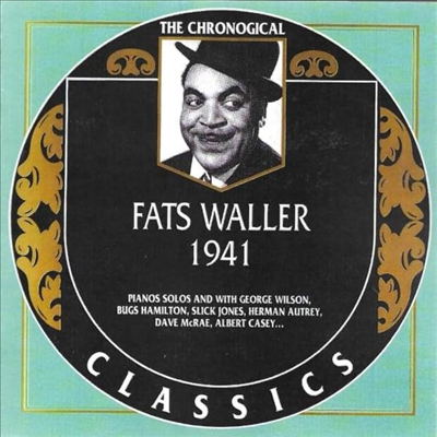 Fats Waller - Chronological Fats Waller 1941 (CD)