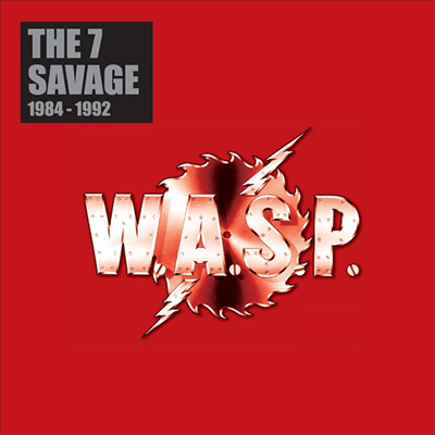 W.A.S.P. - The 7 Savage: 1984-1992 (Second Edition) (Half-Speed Mastered) (8LP Deluxe Boxset)