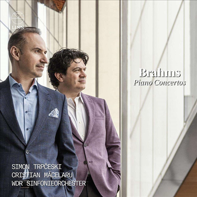 브람스: 피아노 협주곡 1 & 2번 (Brahms: Piano Concertos Nos.1 & 2) (2CD)(CD) - Simon Trpceski