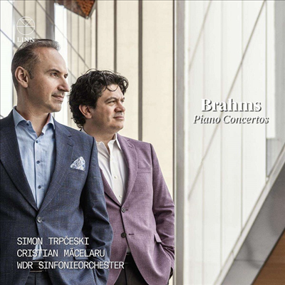 브람스: 피아노 협주곡 1 &amp; 2번 (Brahms: Piano Concertos Nos.1 &amp; 2) (2CD)(CD) - Simon Trpceski