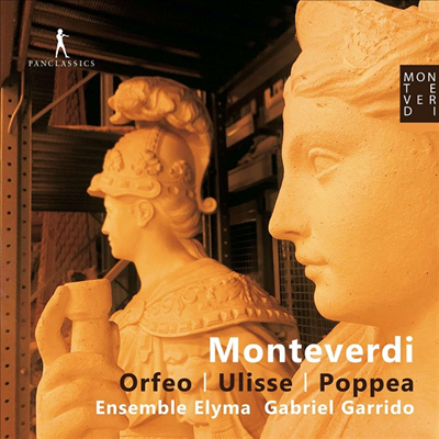 몬테베르디 오페라 3부작 - 오르페오, 율리시스의 귀환 & 포페아의 대관식 (Monteverdi: L Orfeo, Il Ritorno D Ulisse in Patria & L Incoronazione Di Poppea) (8CD Boxset) - Gabriel Garrido