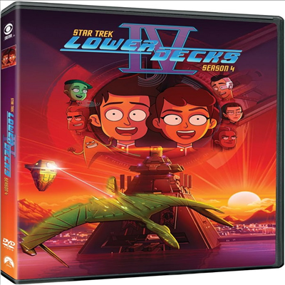 Star Trek: Lower Decks - Season 4 (스타트렉: 로워덱스 - 시즌 4) (2023)(지역코드1)(한글무자막)(DVD)(DVD-R)