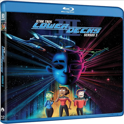 Star Trek: Lower Decks - Season 3 (스타트렉: 로워덱스 - 시즌 3) (2022)(한글무자막)(Blu-ray)