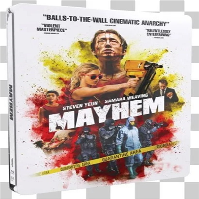 Mayhem (메이헴) (2021)(Steelbook)(한글무자막)(4K Ultra HD)