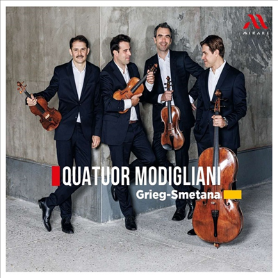 그리그 & 스메타나: 현악 사중주 (Grieg & Smetana: String Quartet)(CD) - Quatuor Modigliani