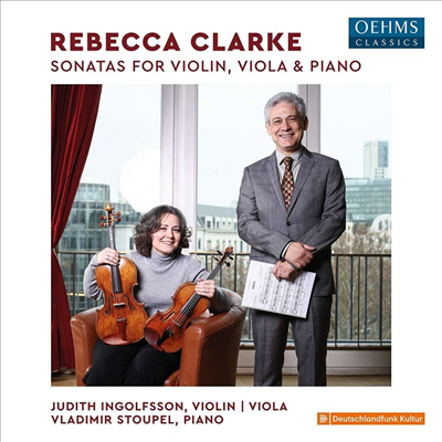 리베카 클라크: 바이올린 또는 비올라를 위한 소나타 (Rebecca Clarke: Sonatas for Violin, Viola and Piano)(CD) - Judith Ingolfsson