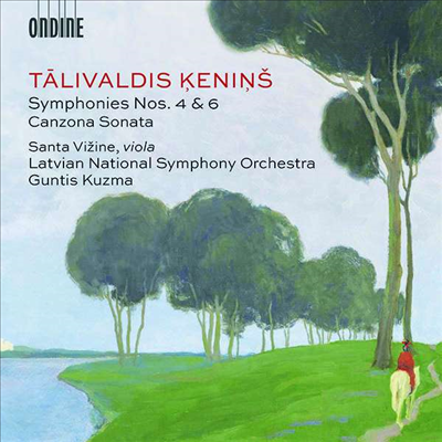 탈리발디스 케닌스: 교향곡 4 &amp; 6번 (Talivaldis Kenins: Symphonies Nos.4 &amp; 6)(CD) - Guntis Kuzma