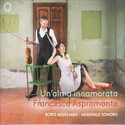 사랑에 빠진 앨마 - 헨델: 소프라노를 위한 이태리어 칸타타 (Un'alma Innamorata - Handel: Italian Cantatas for Soprano)(CD) - Francesca Aspromonte