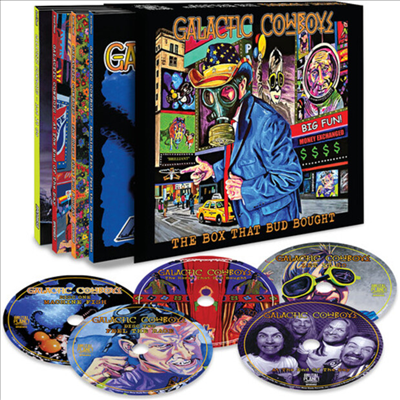Galactic Cowboys - Box That Bud Bought - Metal Blade Years (Remastered)(Ltd.Ed)(5CD Box Set)