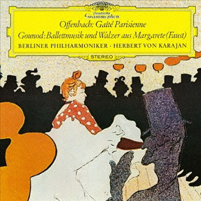 오펜바흐: 유쾌한 파리인, 구노: 파우스트 - 왈츠와 발레음악 (Offenbach: Gaite Parisienne, Gounod: Faust - Ballettmusik Und Walzer) (Ltd)(Single Layer)(SHM-SACD)(일본반) - Herbert von Karajan