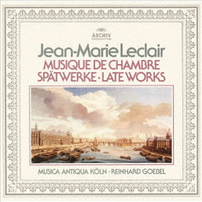 르클레르: 실내 음악 (Leclair: Chamber Works) (SHM-CD)(일본반) - Reinhard Goebel