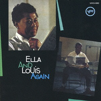 Ella Fitzgerald &amp; Louis Armstrong - Ella &amp; Louis Again (Ltd)(Cardboard Sleeve (mini LP)(Single Layer)(SHM-SACD)(일본반)