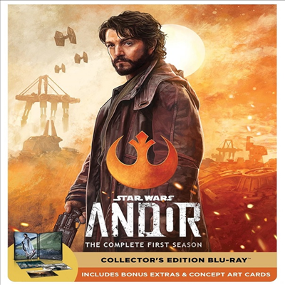 Andor: The Complete First Season (Collector&#39;s Edition) (안도르: 시즌 1)(Steelbook)(한글무자막)(Blu-ray)