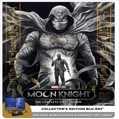 Moon Knight: The Complete First Season (Collector&#39;s Edition) (문나이트: 시즌 1) (2022)(Steelbook)(한글무자막)(Blu-ray)