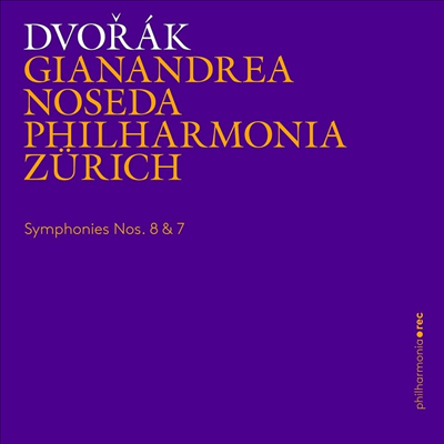 드보르작: 교향곡 7 & 8번 (Dvorak: Symphonies Nos.7 & 8)(CD) - Gianandrea Noseda