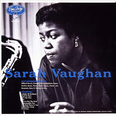 Sarah Vaughan - Sarah Vaughan With Clifford Brown (Ltd)(Cardboard Sleeve (mini LP)(Single Layer)(SHM-SACD)(일본반)