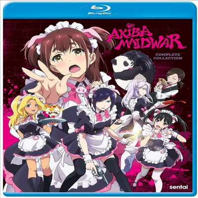 Akiba Maid War: Complete Collection (아키바 메이드 전쟁: 컴플리트 컬렉션) (2022)(한글무자막)(Blu-ray)