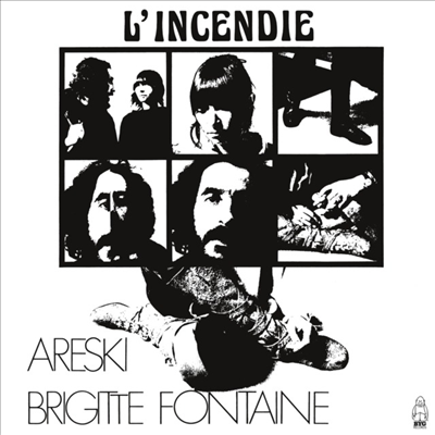 Areski &amp; Brigitte Fontaine - Lincendie (Ltd)(White Colored LP)