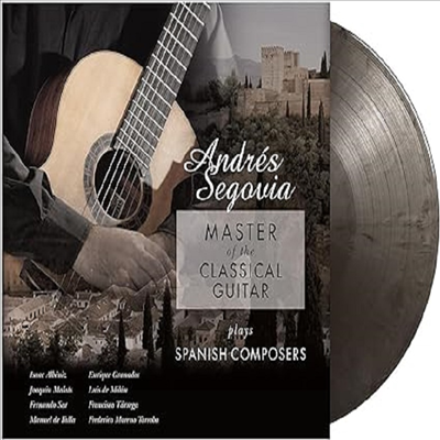 세고비아 - 스페인 클래식 기타의 완성 (Andres Segovia - Master Of The Classical Guitar) (Ltd)(180g)(Solid Silver &amp; Black Vinyl)(LP) - Andres Segovia