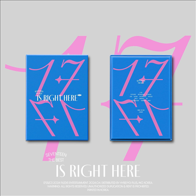 세븐틴 (Seventeen) - Seventeen Best Album - 17 Is Right Here (Dear Version)(하드커버 바인더 랜덤)(미국빌보드집계반영)(2CD)
