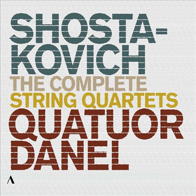 쇼스타코비치: 현악 사중주 전곡 (Shostakovich: The Complete String Quartets) (6CD Boxset) - Quatuor Danel