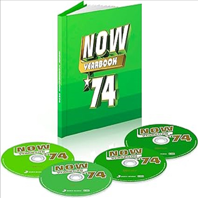 Various Artists - Now Yearbook 1974 (Deluxe Edition) (Hardcover Book)(4CD)